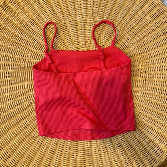 Girlfriend Collective Ribbed Crop Tank - Picture 2 of 5